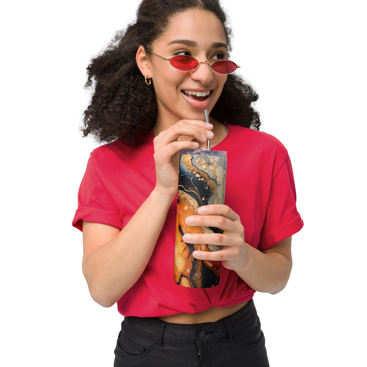 Midnight Galaxy Sublimated Tumbler