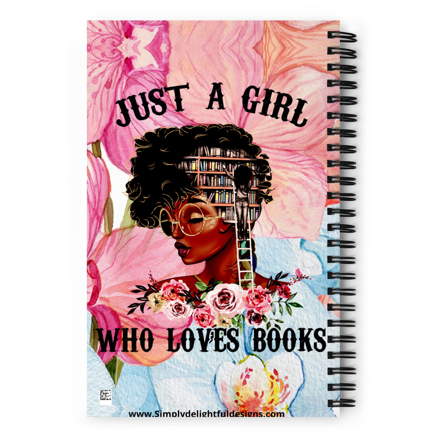 Just A Girl Who Love Books Notebook