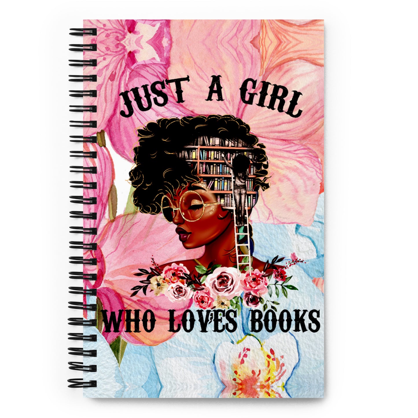 Just A Girl Who Love Books Notebook