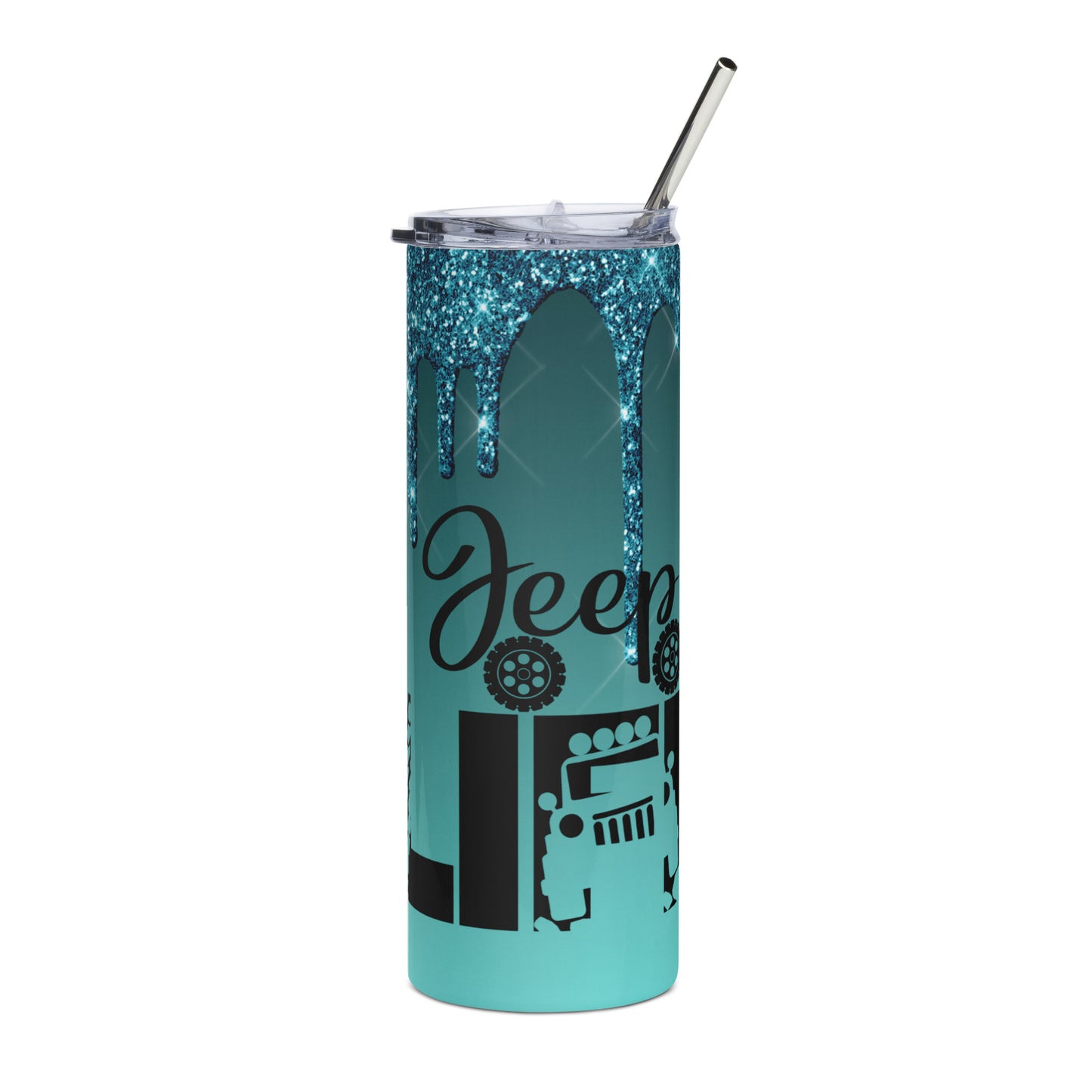 Jeep Life Drip Sublimated Tumbler